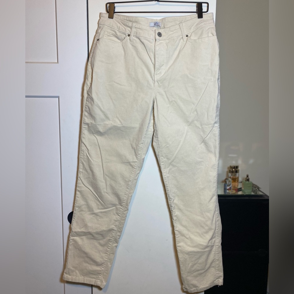 Croft & Barrow Cream Women's Pants